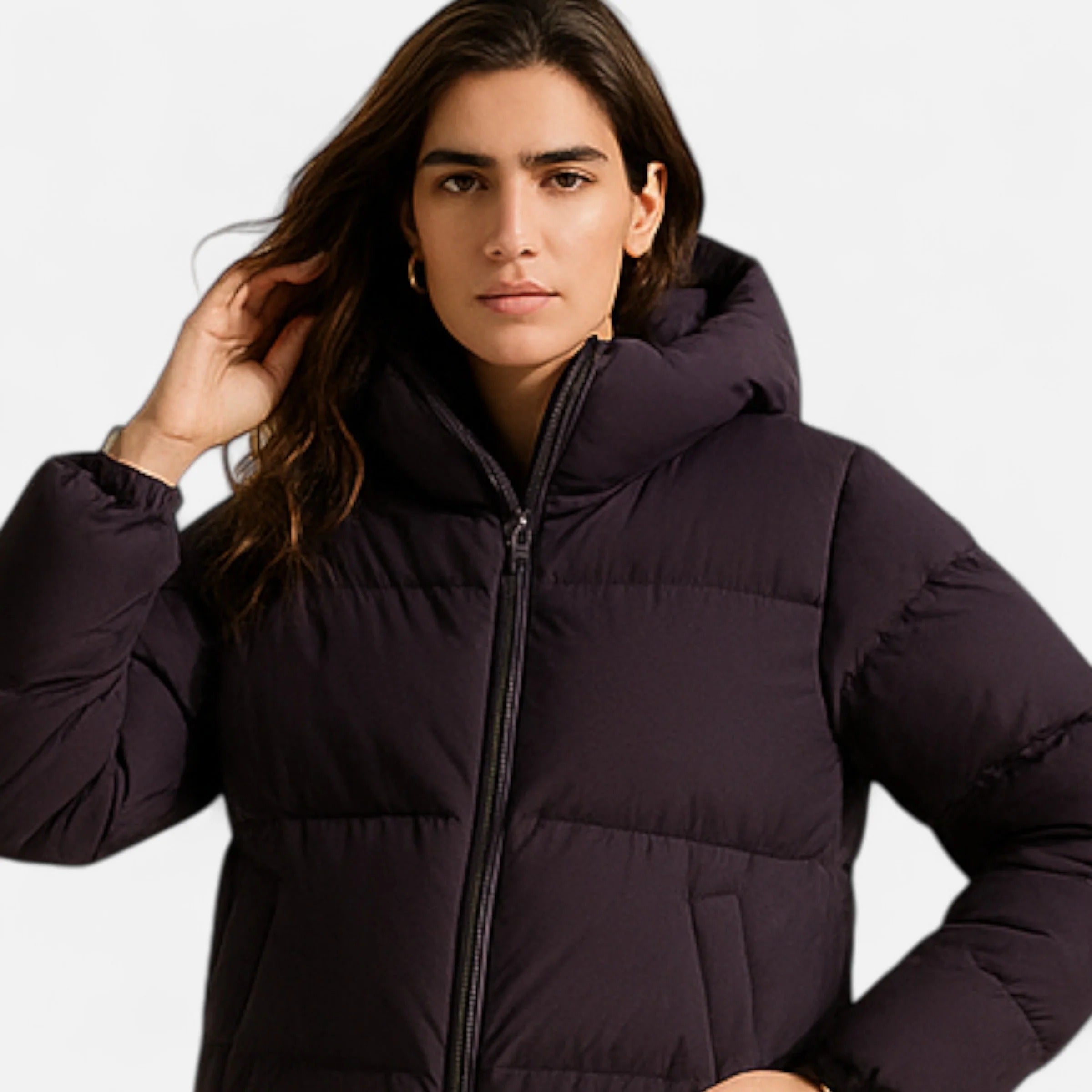 Unisex Hooded Cotton Puffer Jacket