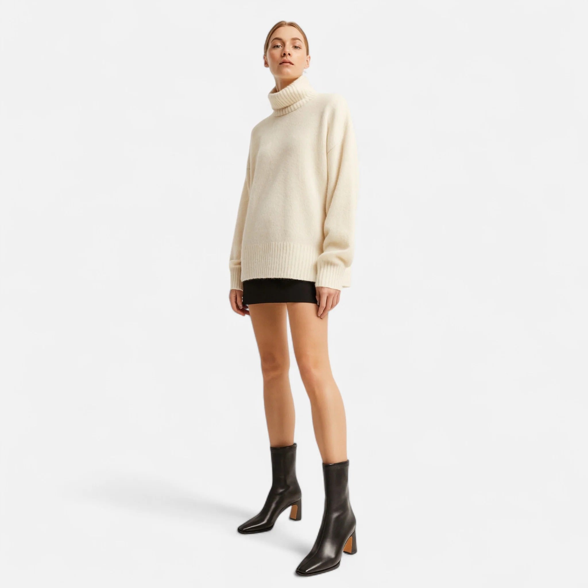 Women’s Vintage Square-Toe Ankle Boots