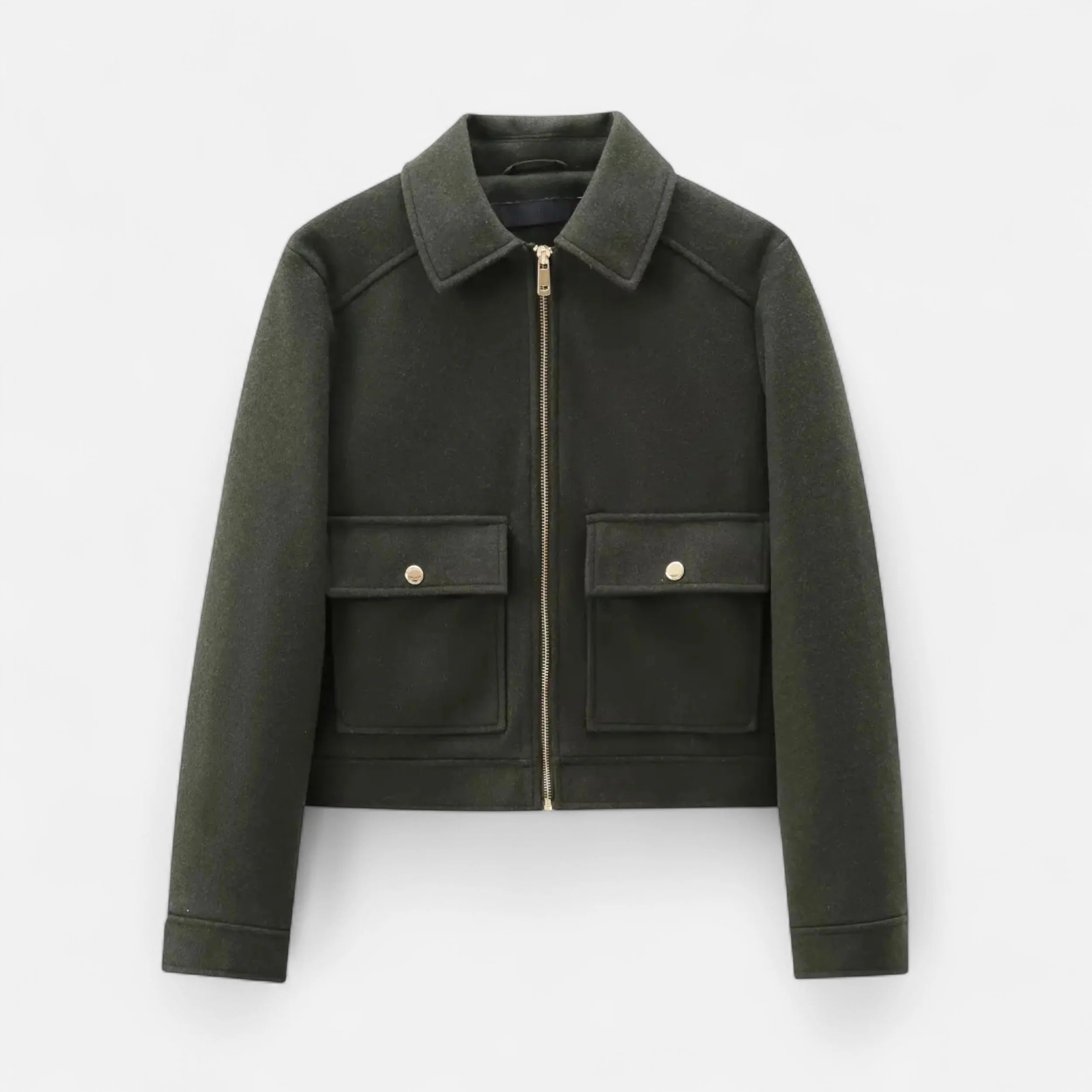 Women’s Elegant Winter Zip Jacket